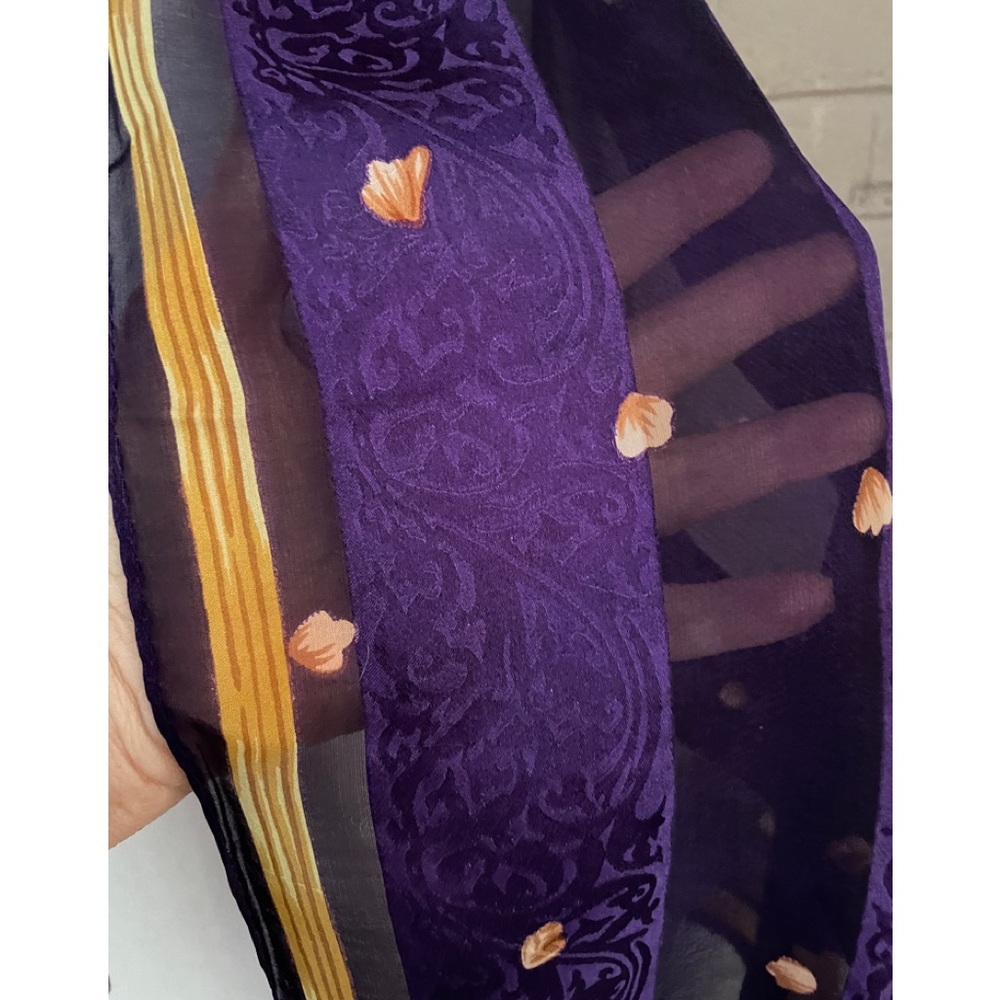 Anne Klein vintage silk scarf - Picture 9 of 12